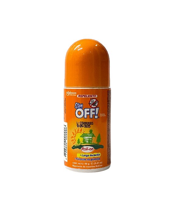 REPELENTE STAY OFF ROLLON FRASCO X 40 ML